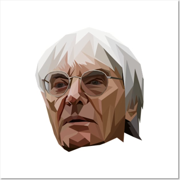 Bernie Ecclestone Wall Art by Worldengine